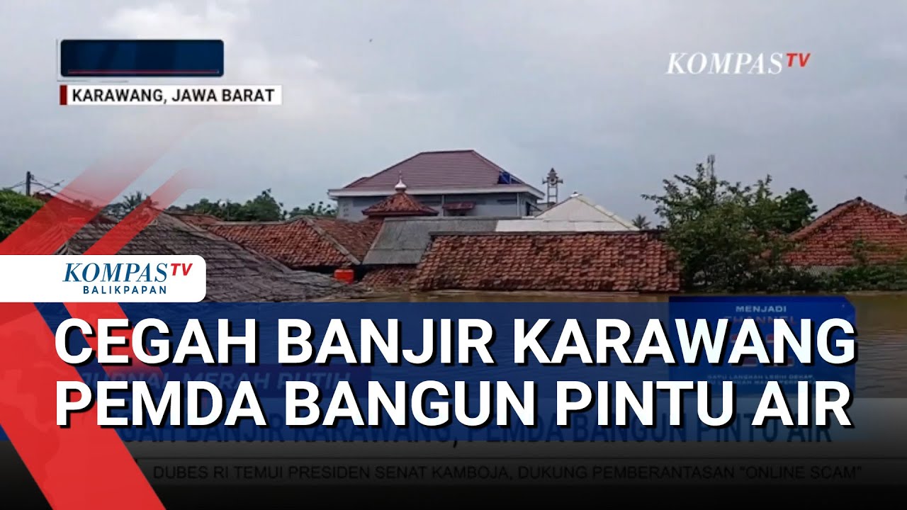 Cegah Banjir Karawang, Pemda Bangun Pintu Air