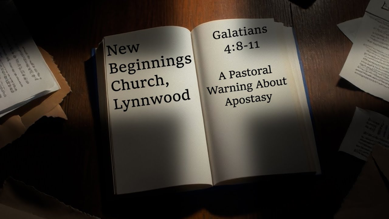 Galatians 4:8-11 - A Pastoral Warning About Apostasy