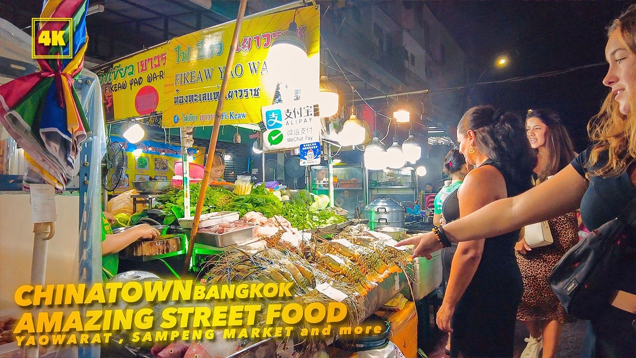 Bangkok's Chinatown Amazing street food! & shopping area!(November 2024)