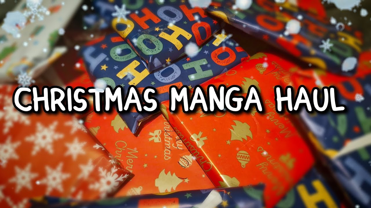 Christmas Manga Mega haul part 2// manga,anime figures, manga boxsets, and more 🎁