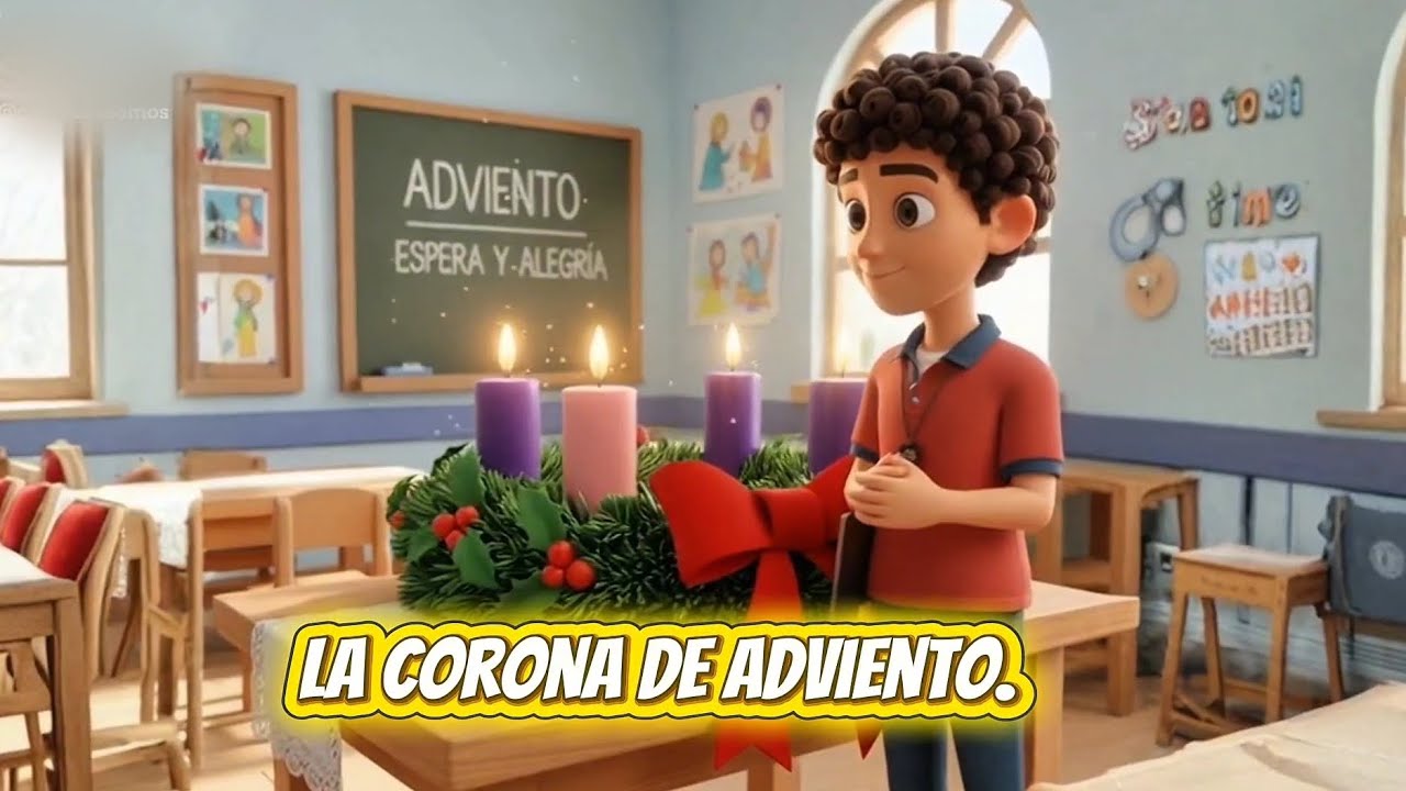 Adviento con Carlo Acutis - significado de corona de Adviento preparando navidad parte 1