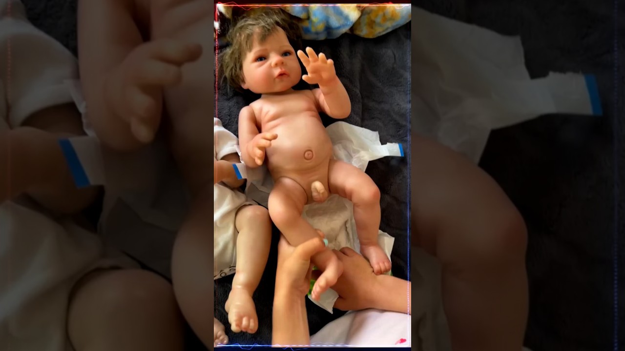 Realistic Reborn Baby Doll Boy 👶 18 Inch Lifelike Newborn#RebornBaby #Shorts