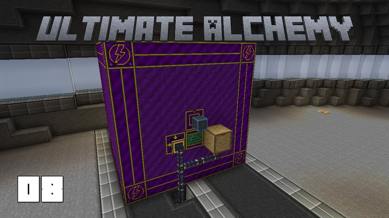 Ultimate Alchemy EP8 Yellorium Automation + Extreme Reactors