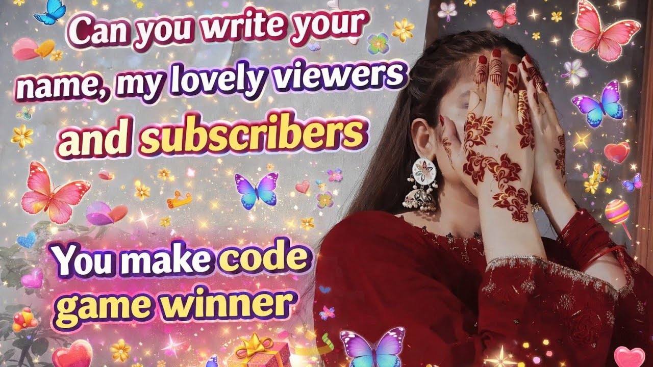 Can u write ✍️ your name 🥰 in just 5 second my lovely viewers and subscriber 💘