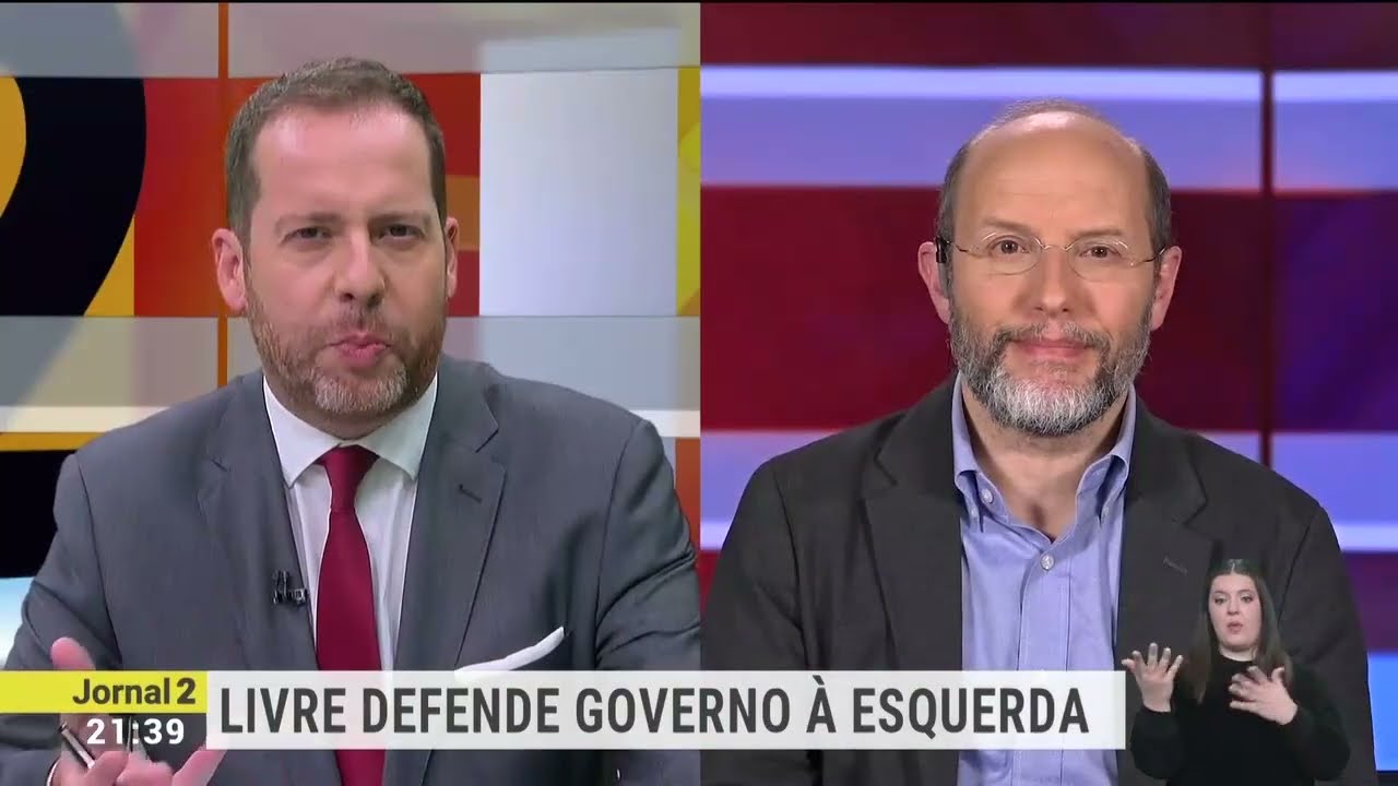 Rui Tavares em entrevista à RTP 2