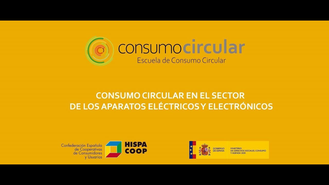 Consumo Circular en los aparatos el&eacute;ctricos y electr&oacute;nicos