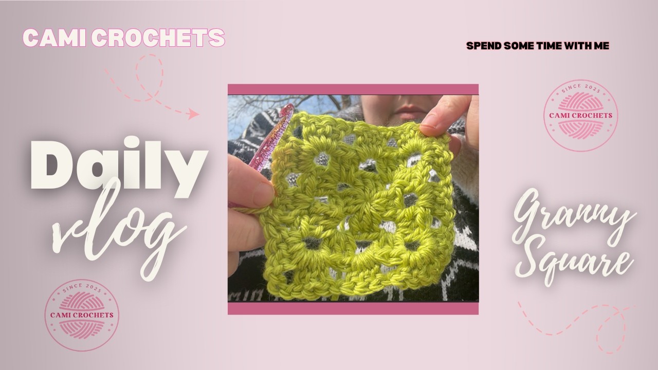 How To Crochet Easy Classic Granny Square! Beginner Friendly Tutorial. #tutorial #crochet