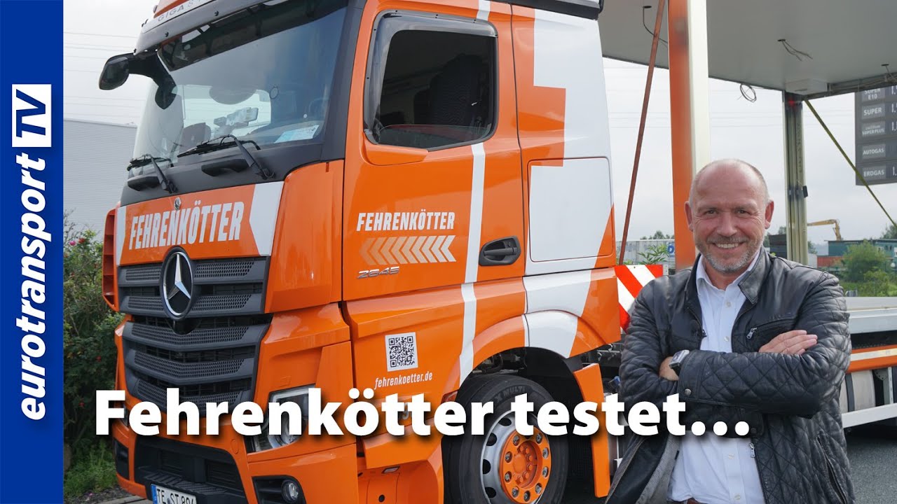 Actros 2645 | Erste Ergebnisse beim ETM Fehrenkötter Praxistest