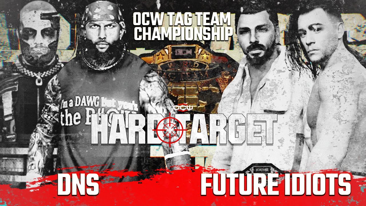[Tag Team Titles] DNS vs. Future Idiots - OCW Hard Target 2023 (w/Commentary)