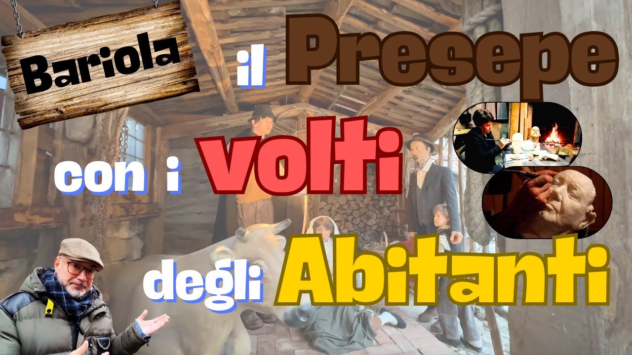 Bariola, il Presepe con i Volti degli Abitanti