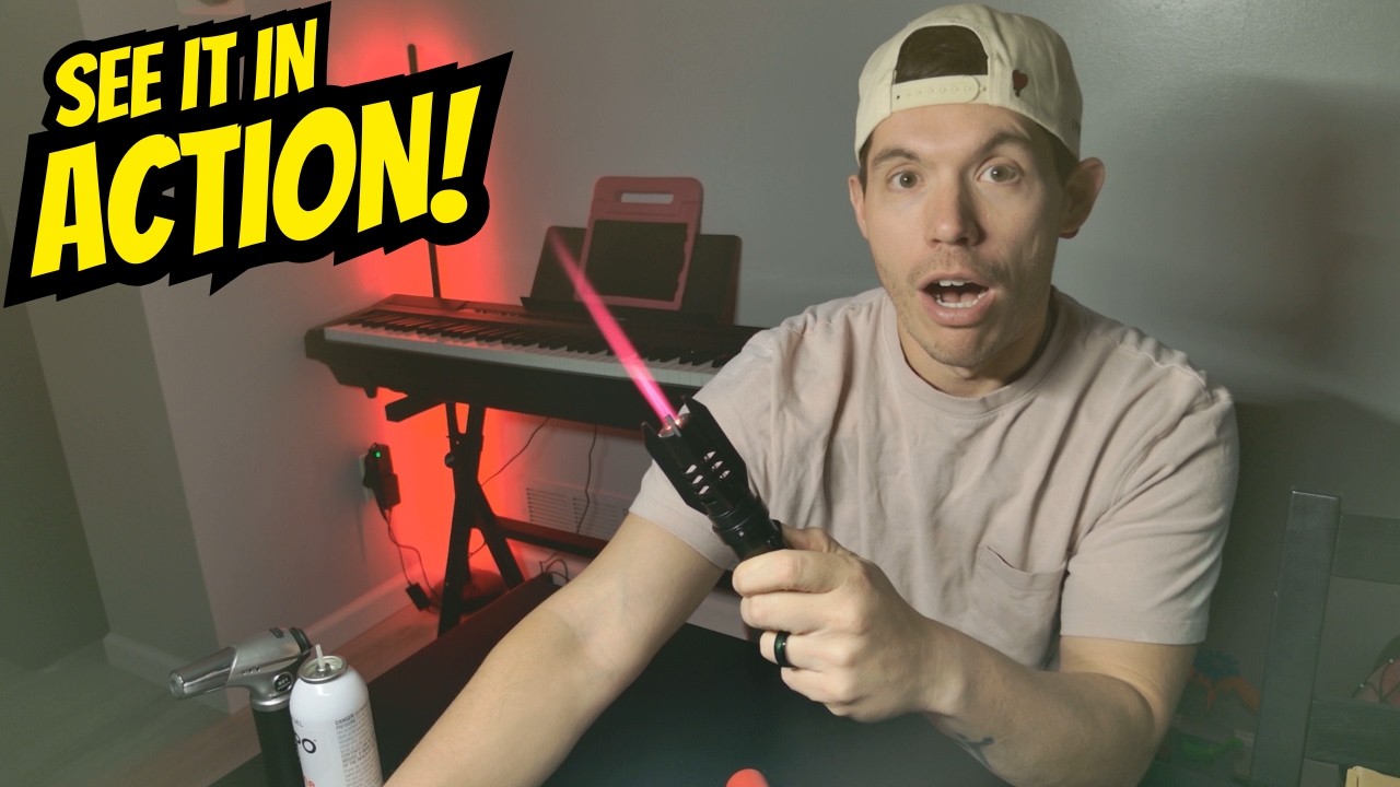 EDC Torch Lighter Unboxed: Adjustable Flame, Safety Lock, Windproof Jet Flame (AlpCraft)