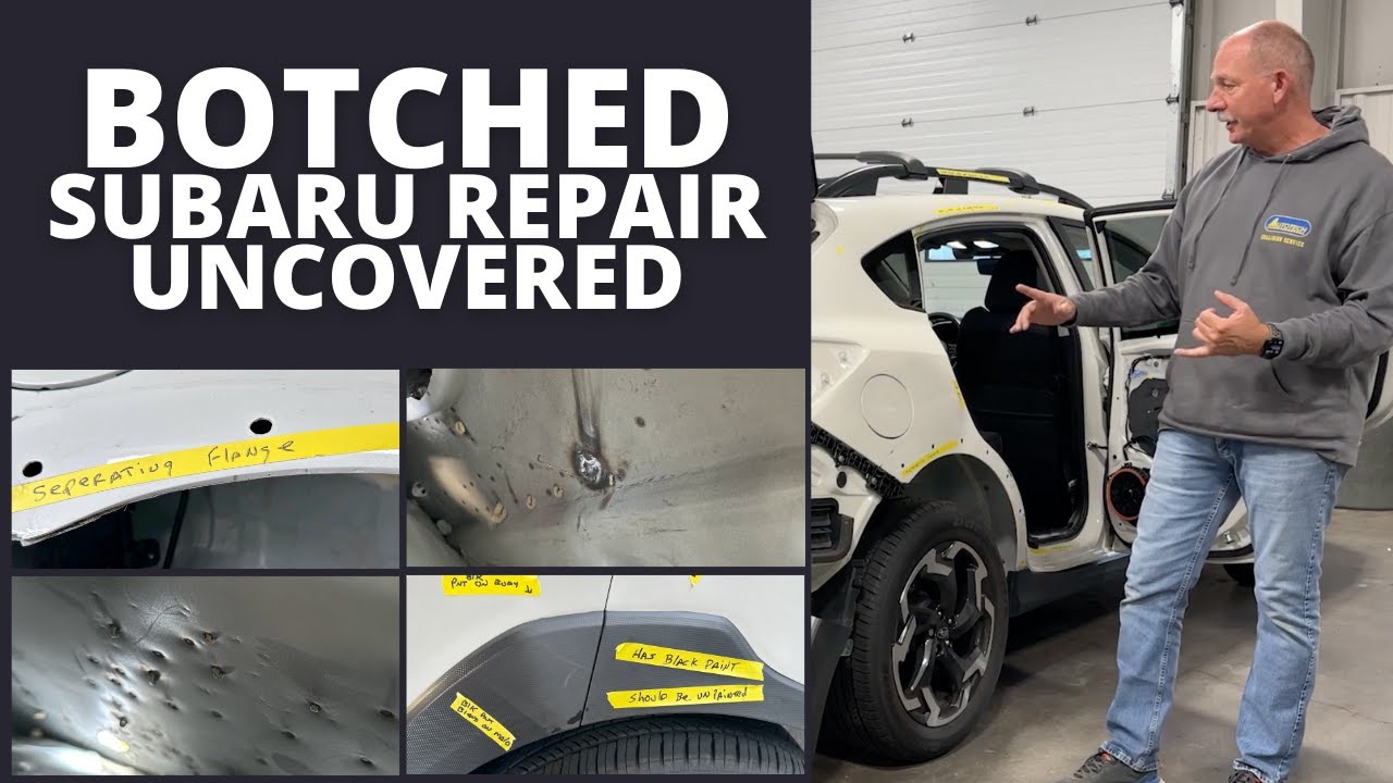 Subaru's Botched Repair Exposed in Autotech's Rigorous Inspection