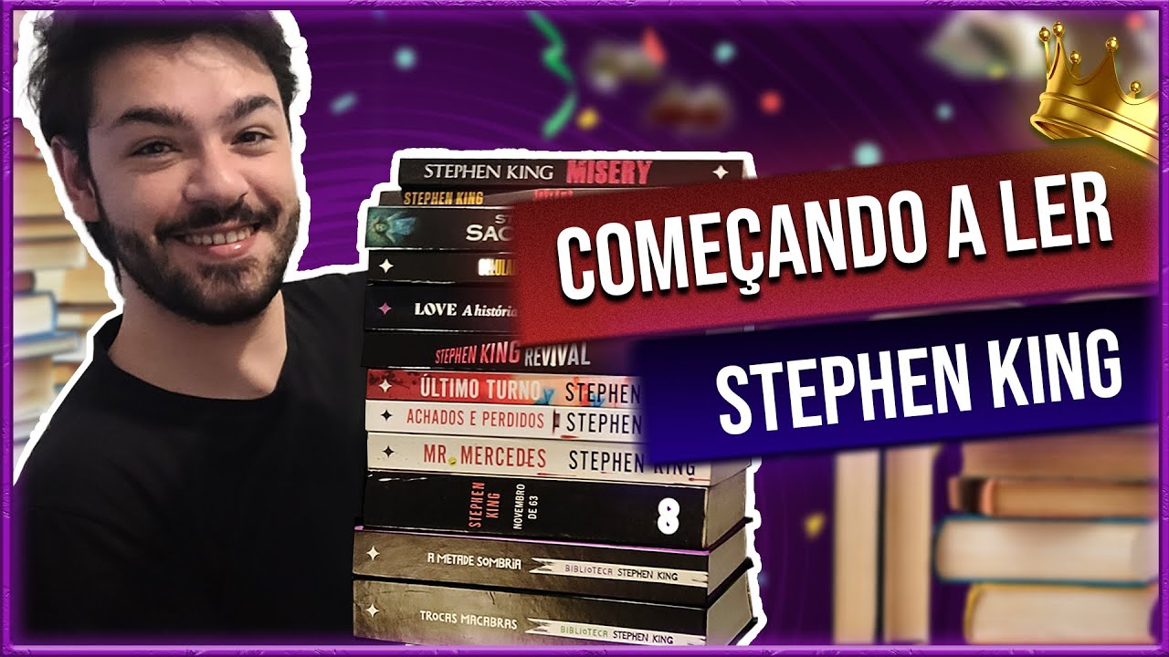 POR ONDE COMEÇAR A LER STEPHEN KING?👑 | CLUBE DO LIVRO 📖
