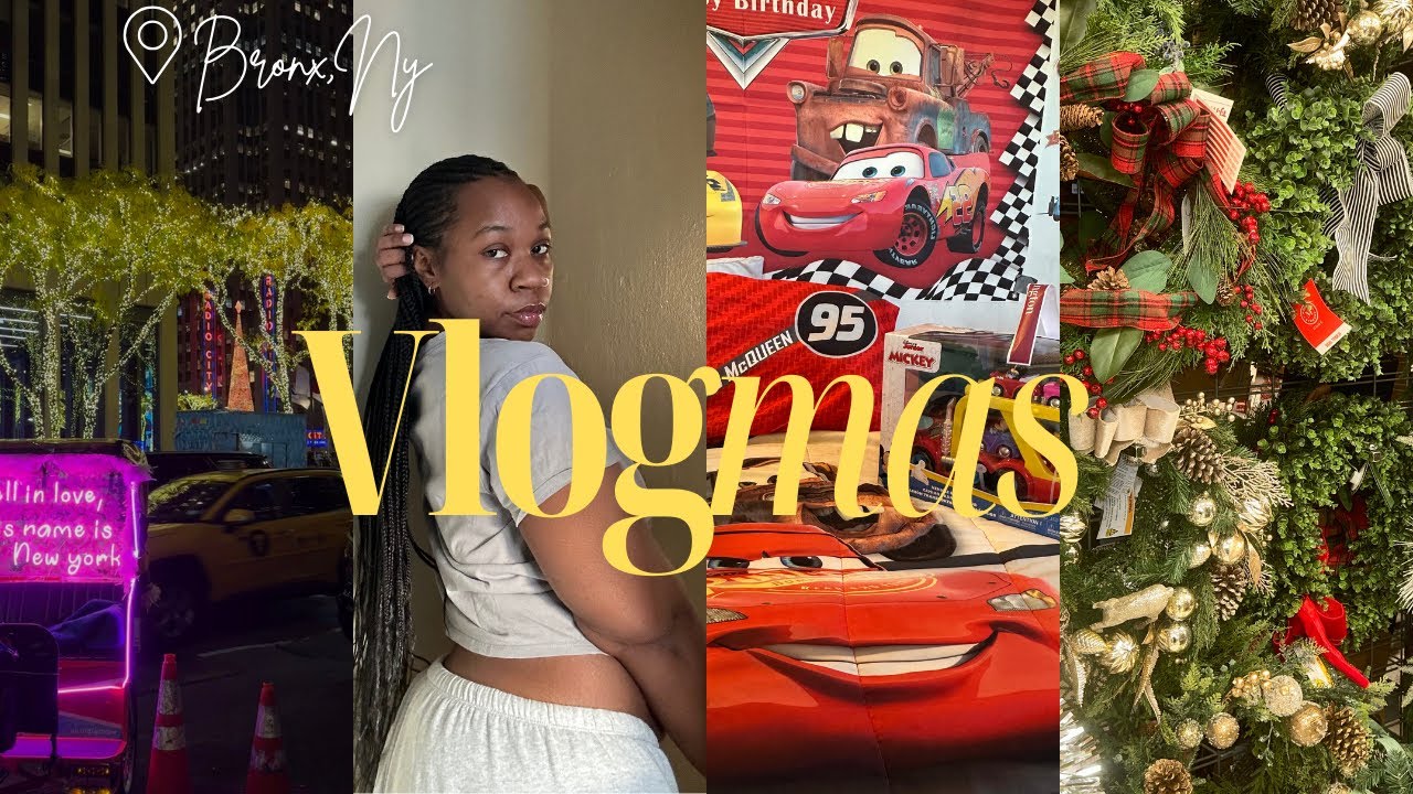 Vlogmas, день 4 | Нежная утренняя рутина в моей квартире NYCHA | Подготовка к Рождеству в Нью-Йорке