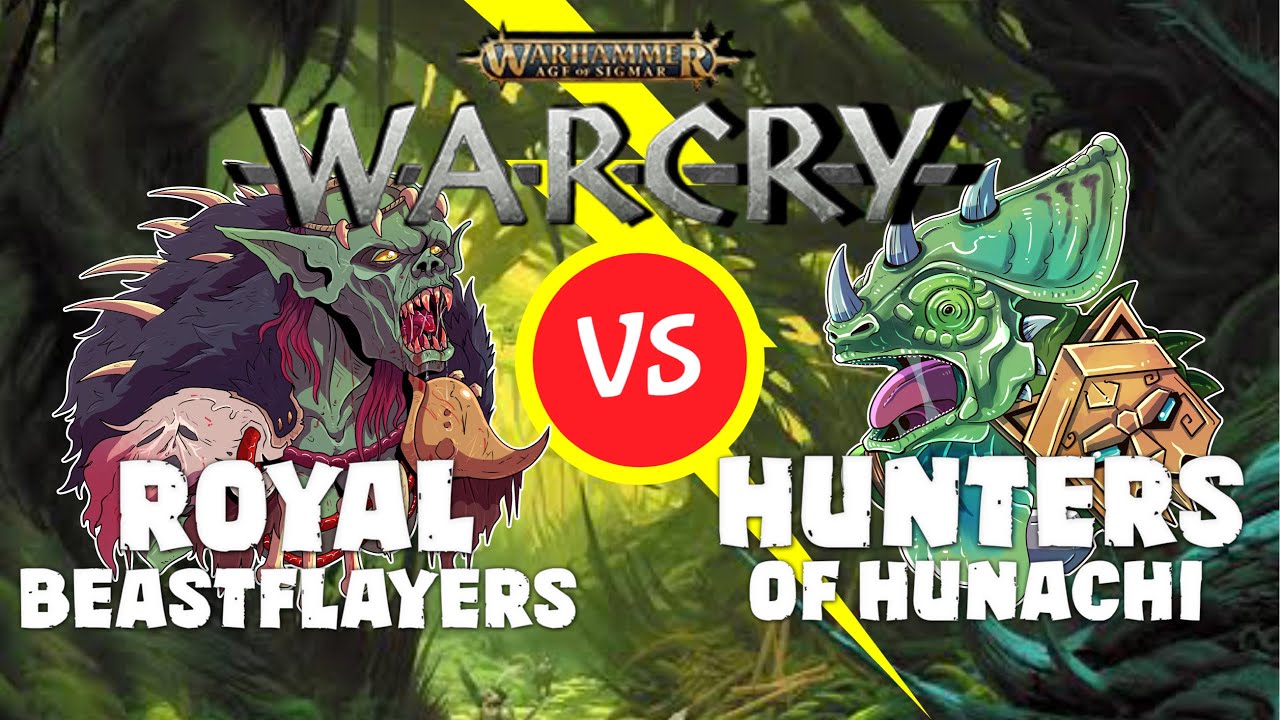 Age of Sigmar Warcry Battle Report: Royal Beastflayers vs Hunters of Huanchi