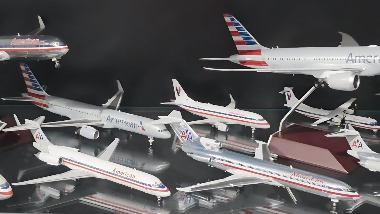 Mis American Airlines  Die-Cast 1/200 a este momento 