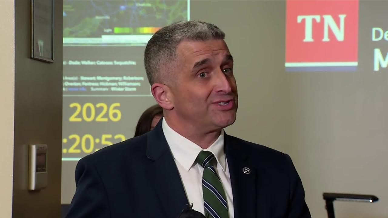 TN officials hold news conference ahead of this weekend's winter storm