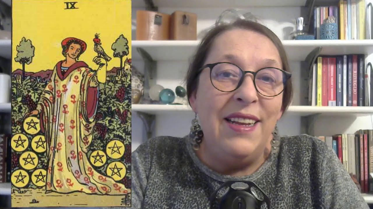 Nove di denari dei Tarocchi Rider Waite Smith, descrizione e significato degli arcani minori