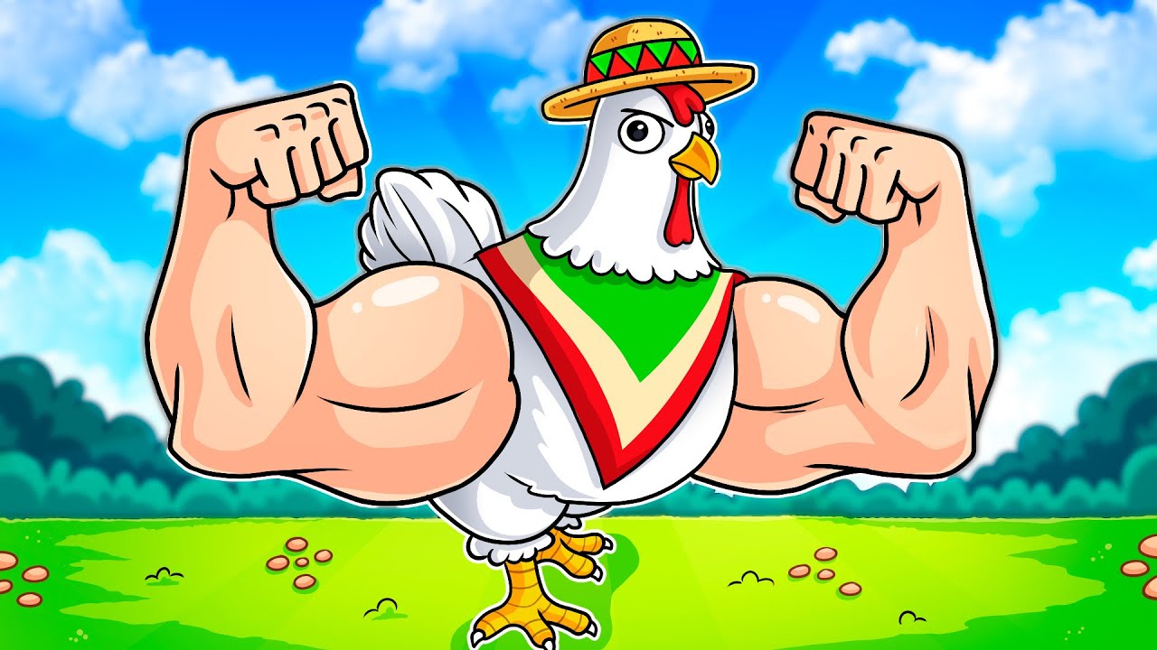 Minecraft PERO soy un POLLO... 😂💪🏻🐔 SILVIOGAMER MINECRAFT PERO