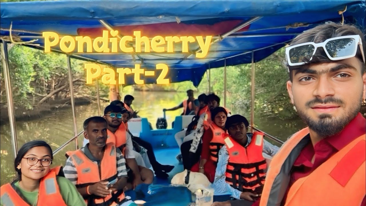 Part-2 Pondicherry  vlog 🥳#viral #vlog #enjoylife ￼