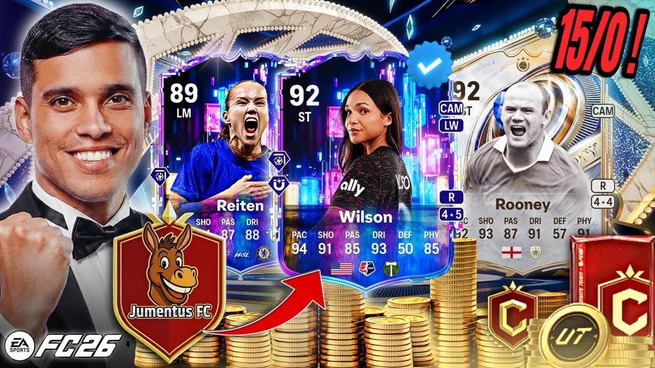 CHEGAMOS A 10 MILHÕES COM ESSA PREMIAÇÃO DO 15/0 ! WL DOS TOTYS #5 l JUMENTUS FC