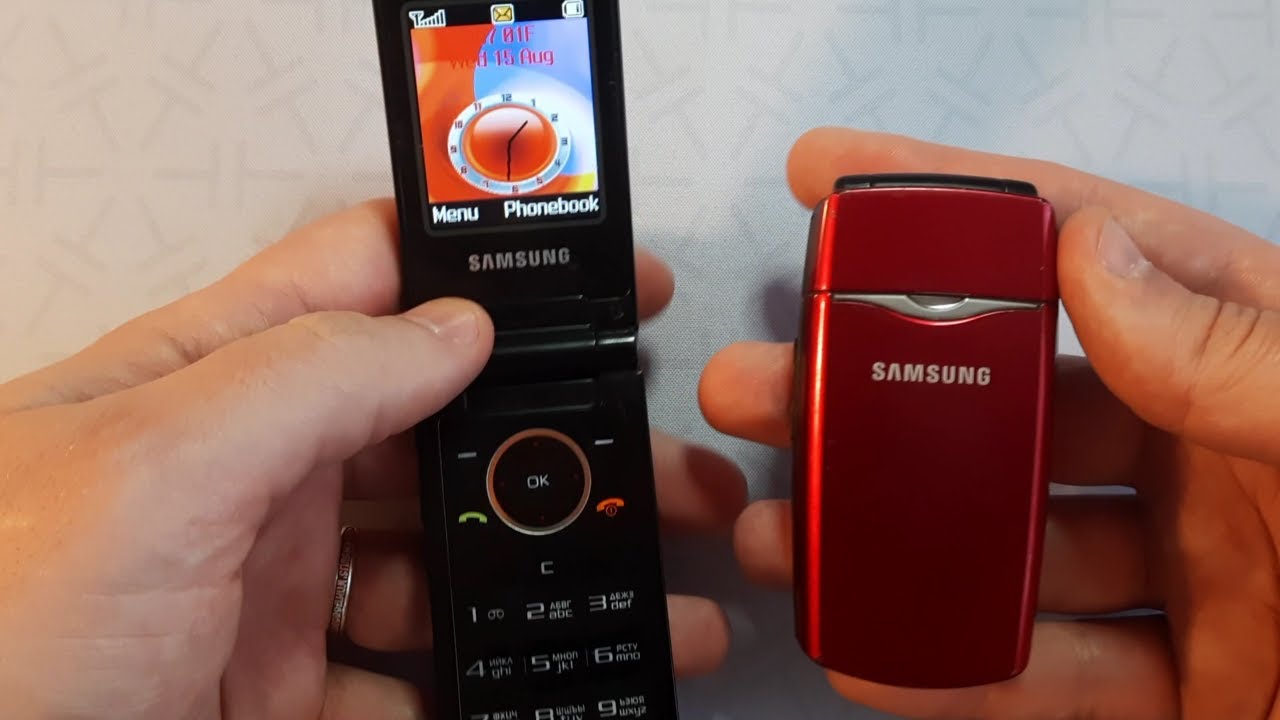 Incoming call & Outgoing call at the Same Time Samsung X210 + Samsung X520