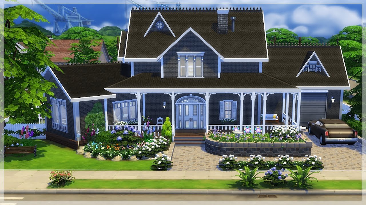 Sims 4 Speed Build || Familjehus || Föräldraliv