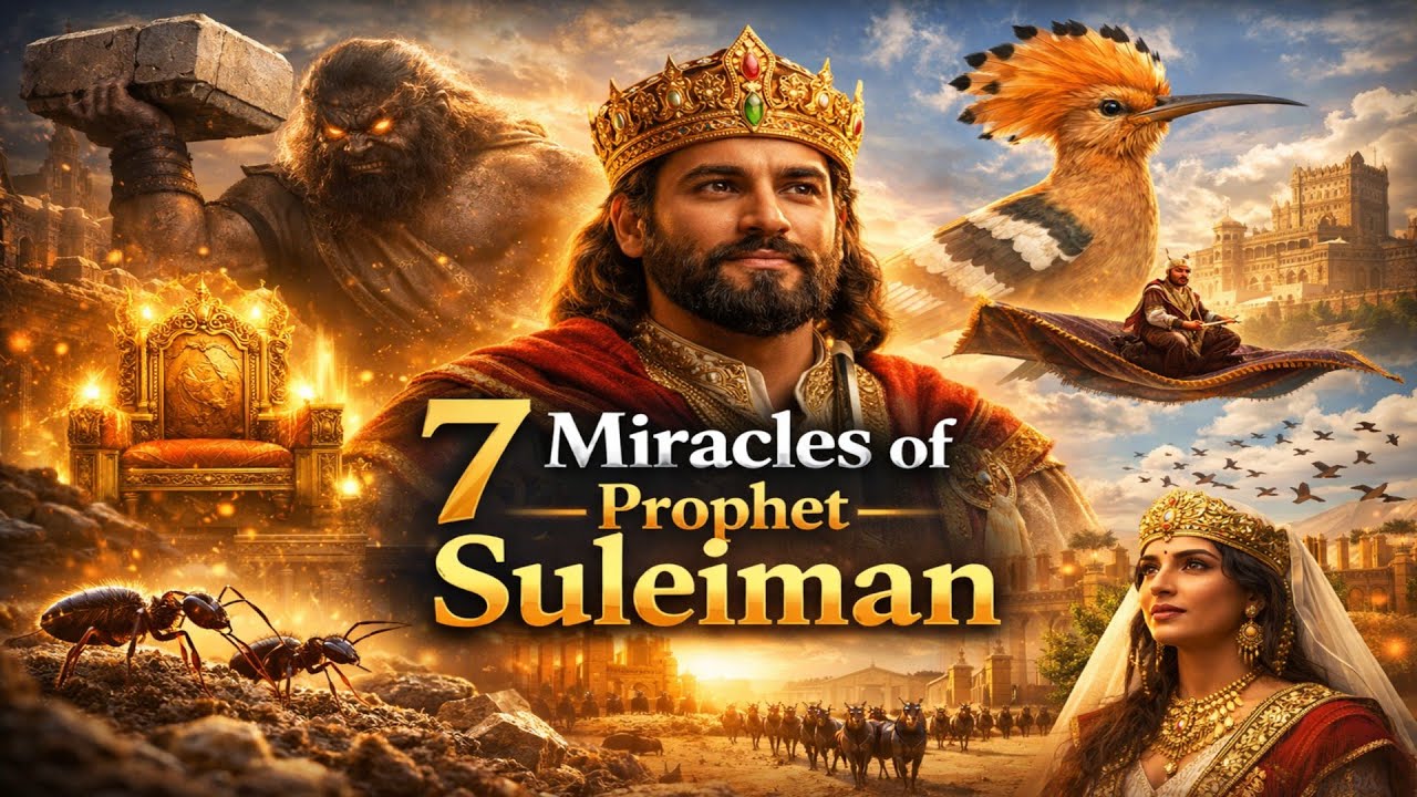 7 Miracles of Prophet Sulaiman (AS) That Will Amaze You | Islamic Story