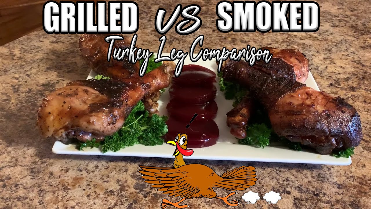 Best Turkey Leg Comparison | Smoked vs Grilled | LSG | Santa Maria