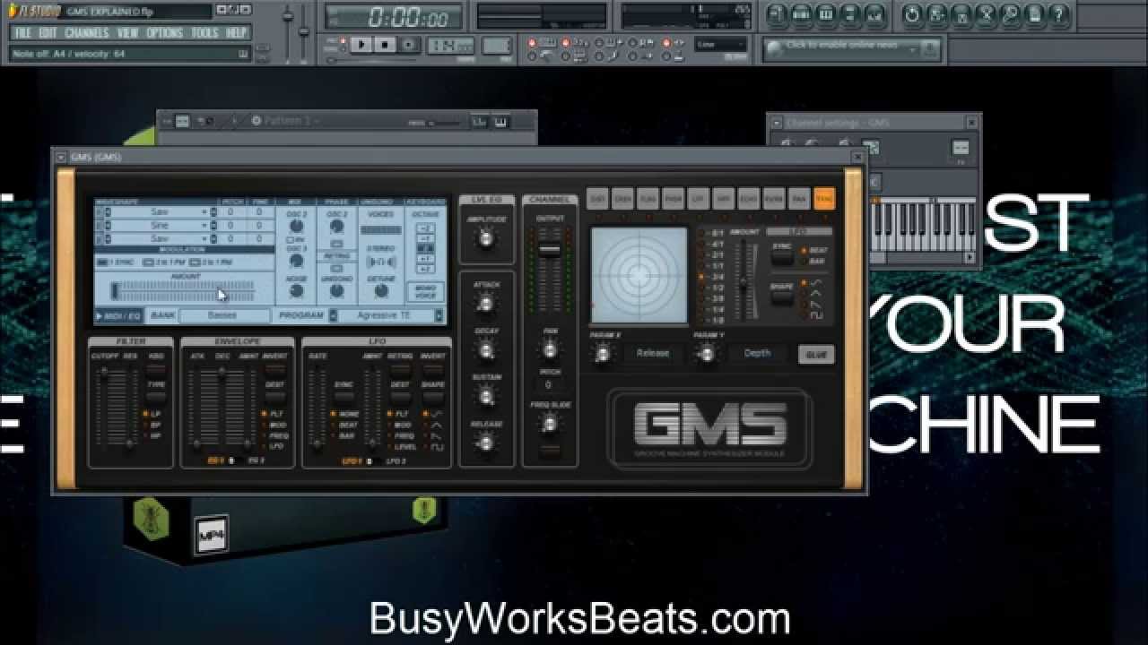 FL Studio-GMS Made Easy Sound Design Part 1
