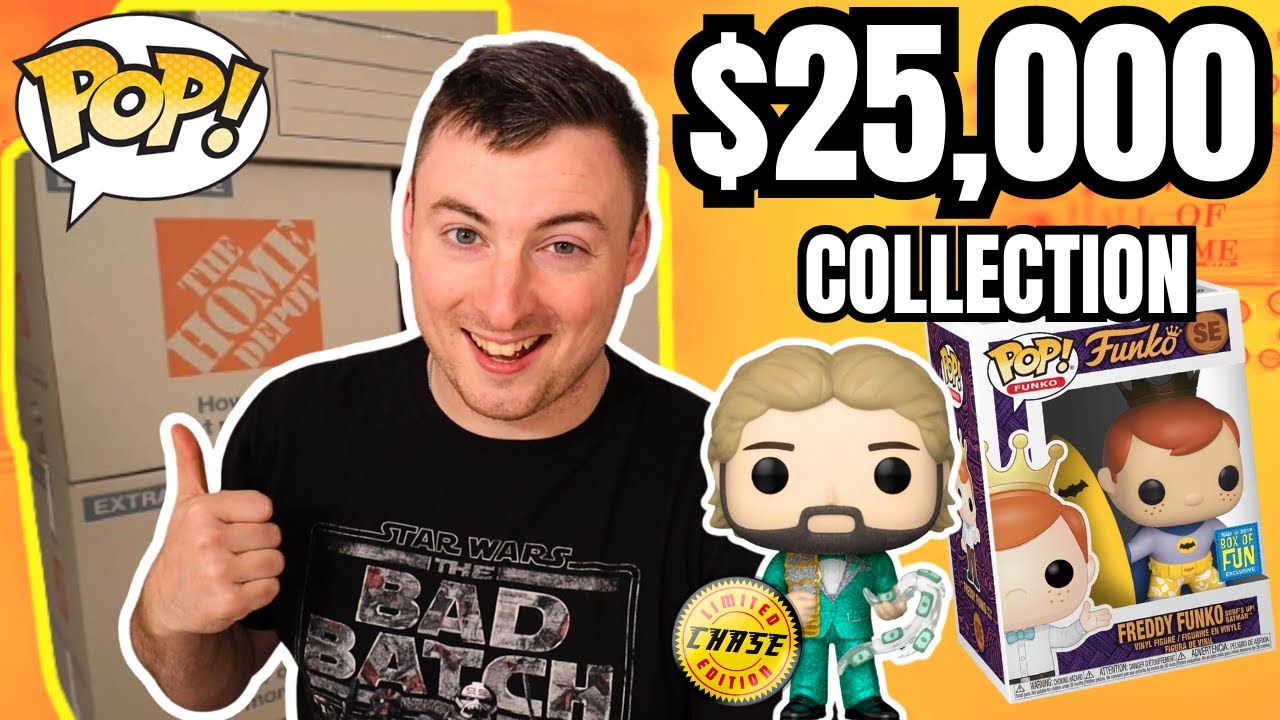 Unboxing a $25,000 Funko Pop Collection Full of GRAILS & CHASES! (Part 2)