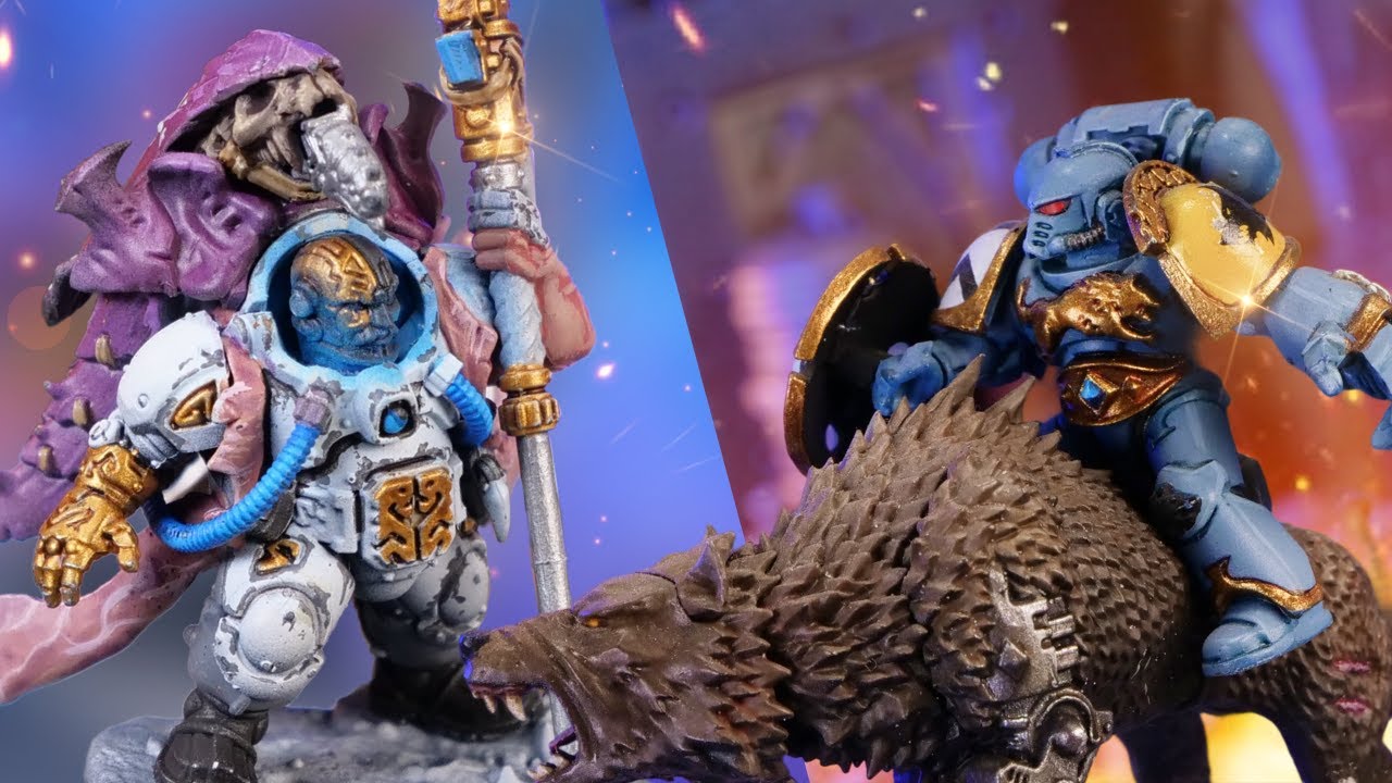 NEW Leagues of Votann vs Space Wolves - A Warhammer 40k Battle Report