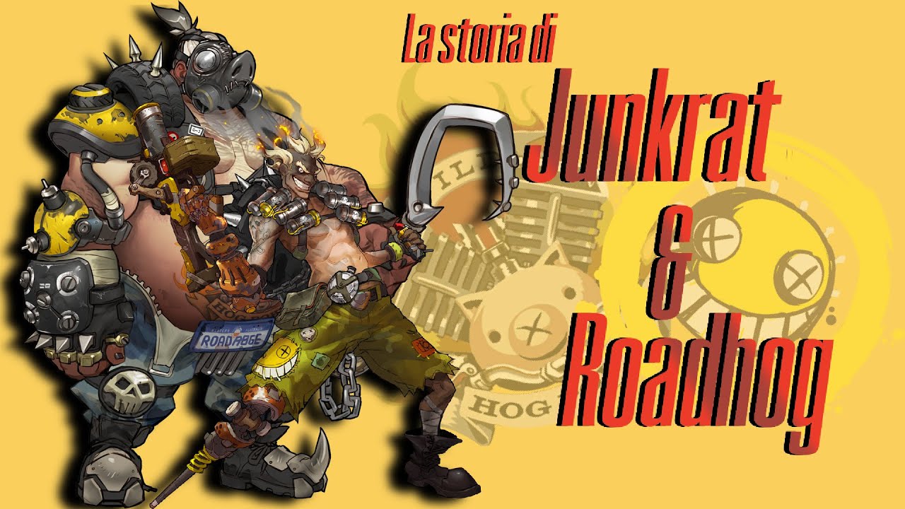 Lore di Overwatch - Junkrat & Roadhog - I folli
