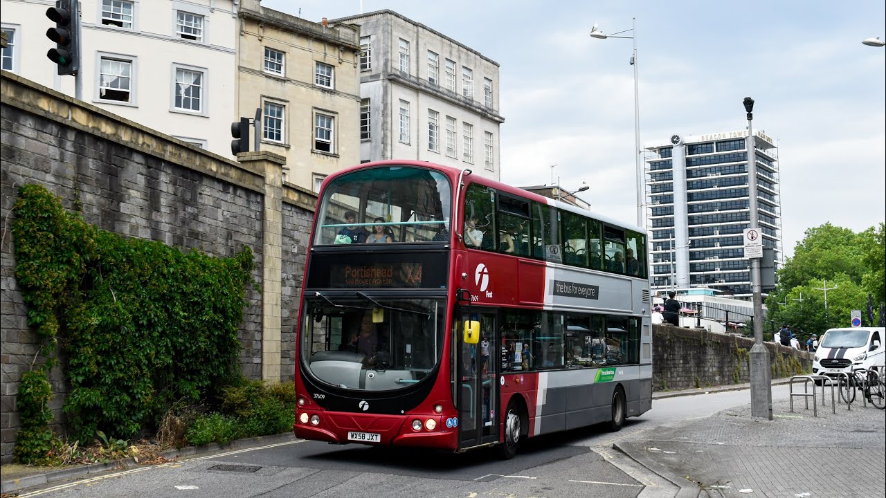 Unusual Transfer! | Thrash | 37609 WX58 JXT | Volvo B9TL G1 | FWOE X1 WsM - Bristol | zf/€4 - €6