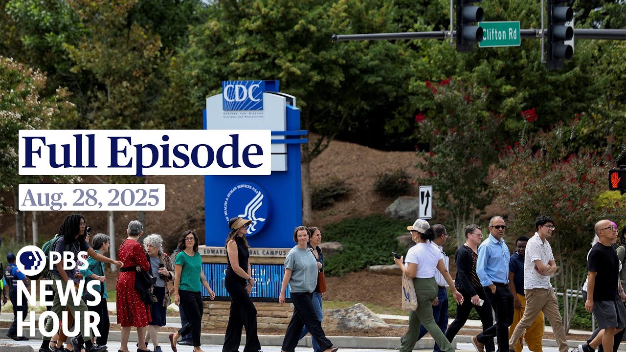 PBS News Hour West live episode, Aug. 28, 2025