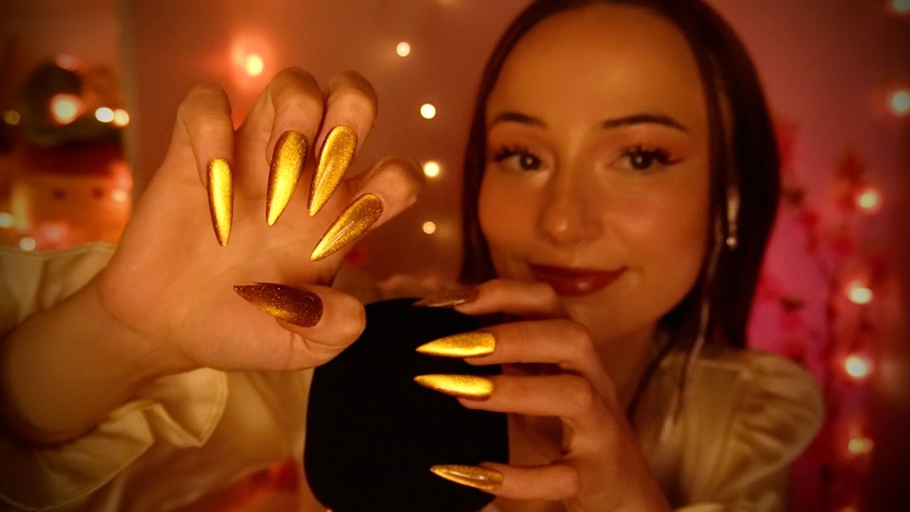 ASMR mic scratching on different covers until you sleep 🪄😴