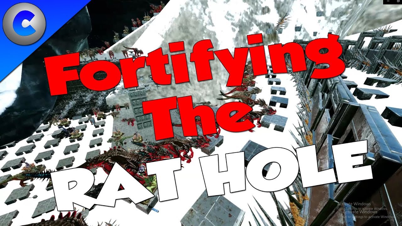 Redesigning & Fortifying the RATHOLE - ARK MTS 4 MAN S3 EP12