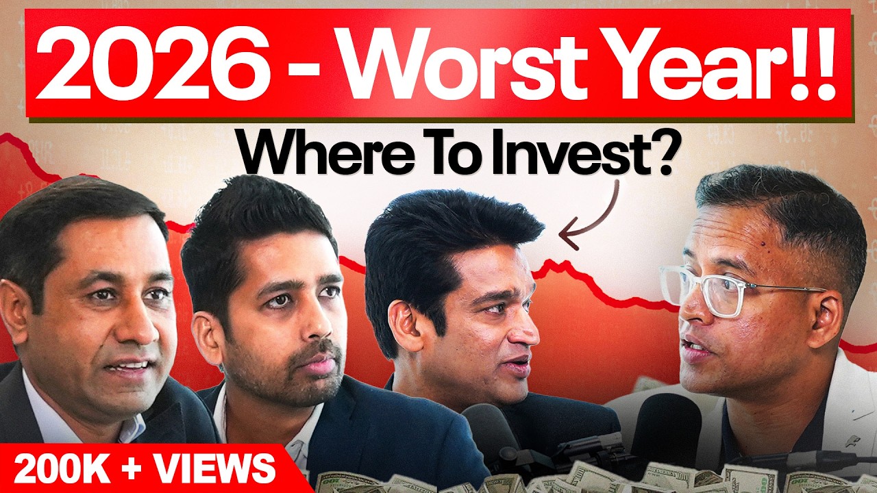 Market Crash in 2026: Where to Invest ₹1 Lakh for 12 Months? 3 Experts Reveal | Rahul Jain