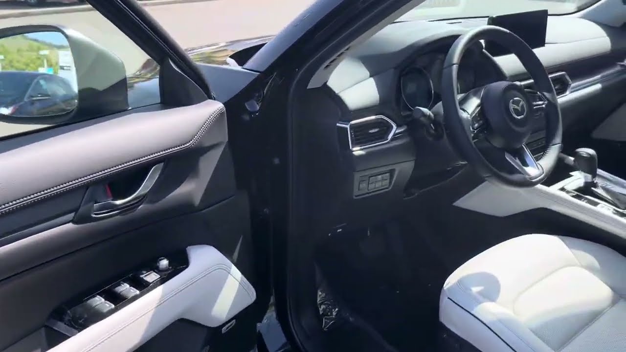 PREMIUM PLUS CX-5 MAZDA 2024 INTERIOR WHITE#Mazda#CX5#MazdaCX5 2024 Mazda CX5 Interior @Team Vallejo