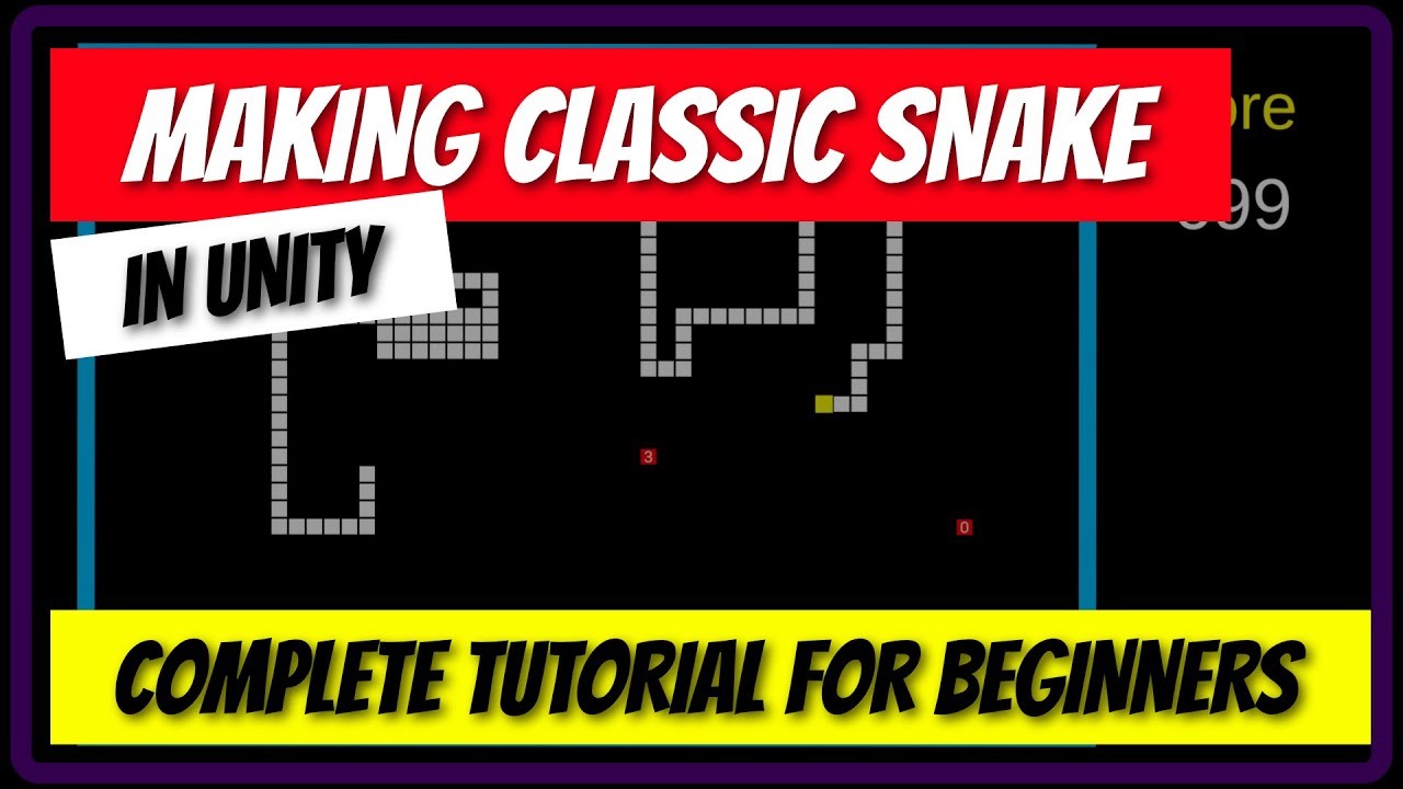 I Made the Classic Snake Game in Unity – Here's How YOU Can Too (Step-by-Step!)