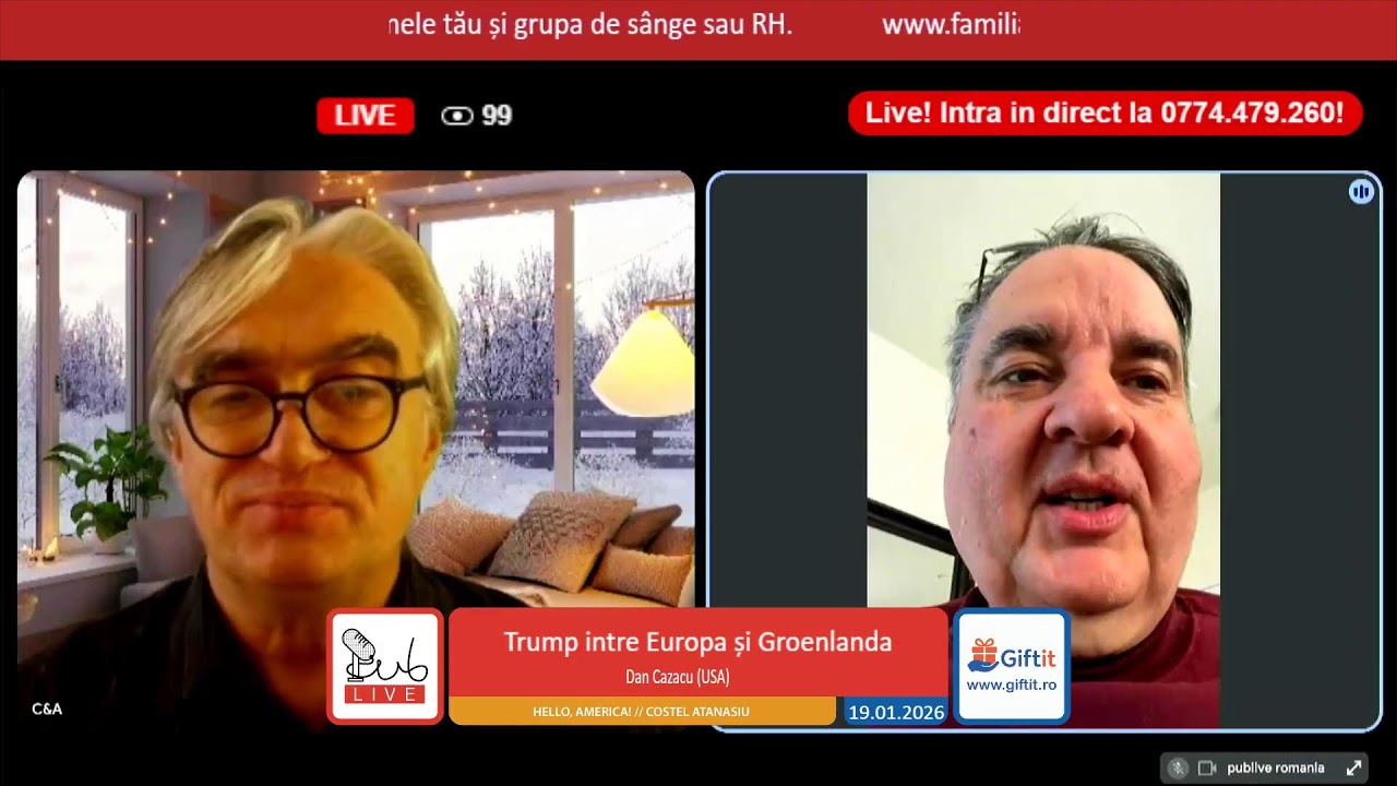 Trump între Groenlanda și Europa / Hello, America! - 19.01.2026
