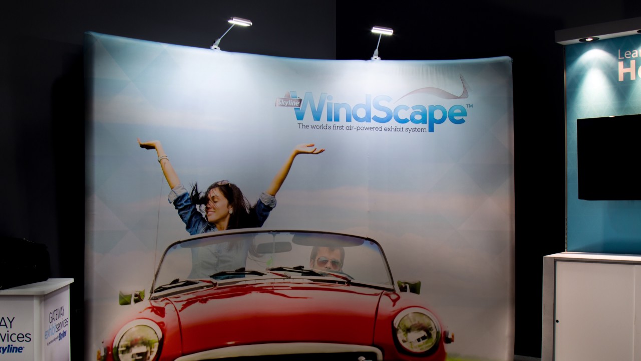 LED Display Lights/Banner Lights for Trade Show Displays