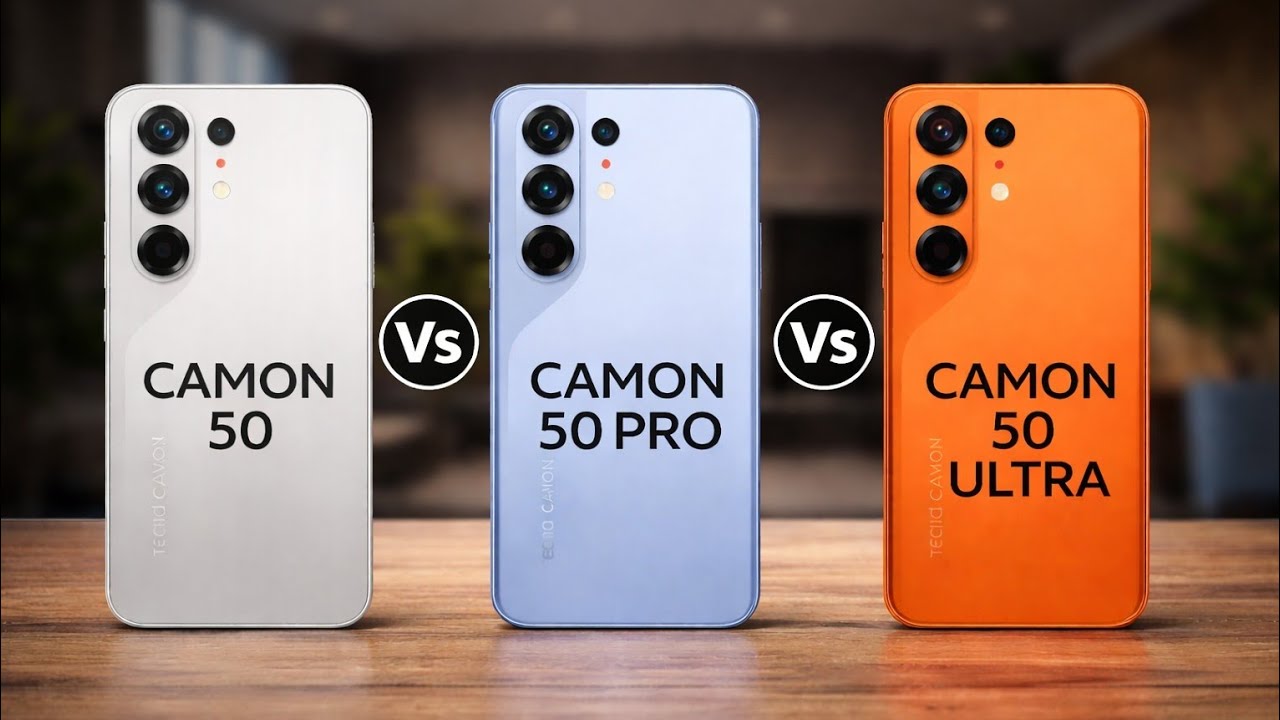 TECNO CAMON 50 SERIES!! TECNO CAMON 50 PRO VS TECNO CAMON 50 ULTRA | FULL COMPARISON