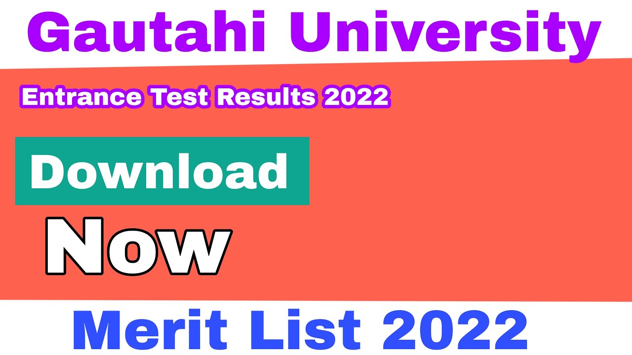 Gauhati university results 2022 - Guwahati university exam