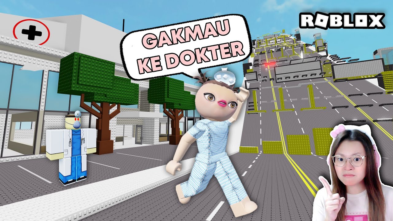 Aku Gakmau Ke Dokter, Kabur Dari Rumah Sakit Brookhaven ?!! [Roblox Indonesia]