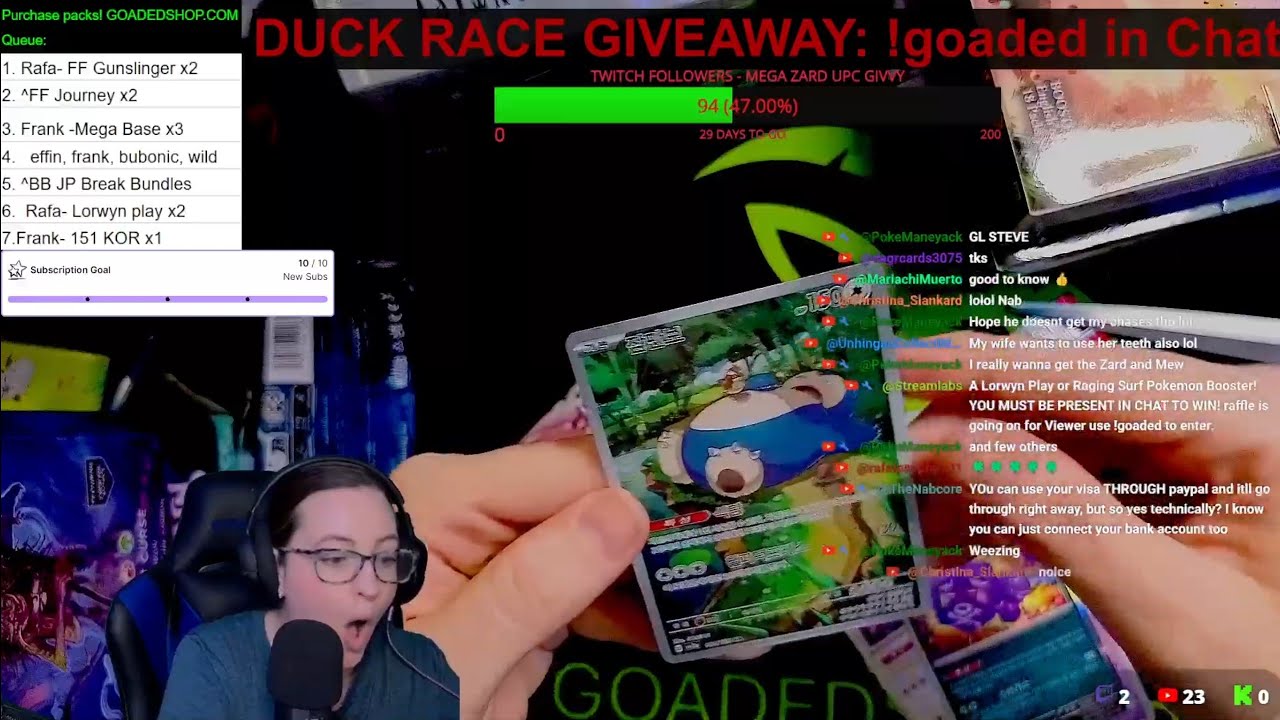 MRS. GOADED DEBUT - 151 (KOR), LORWYN COLLECTOR RIPS - LIVE VOD WITH TIMESTAMPS