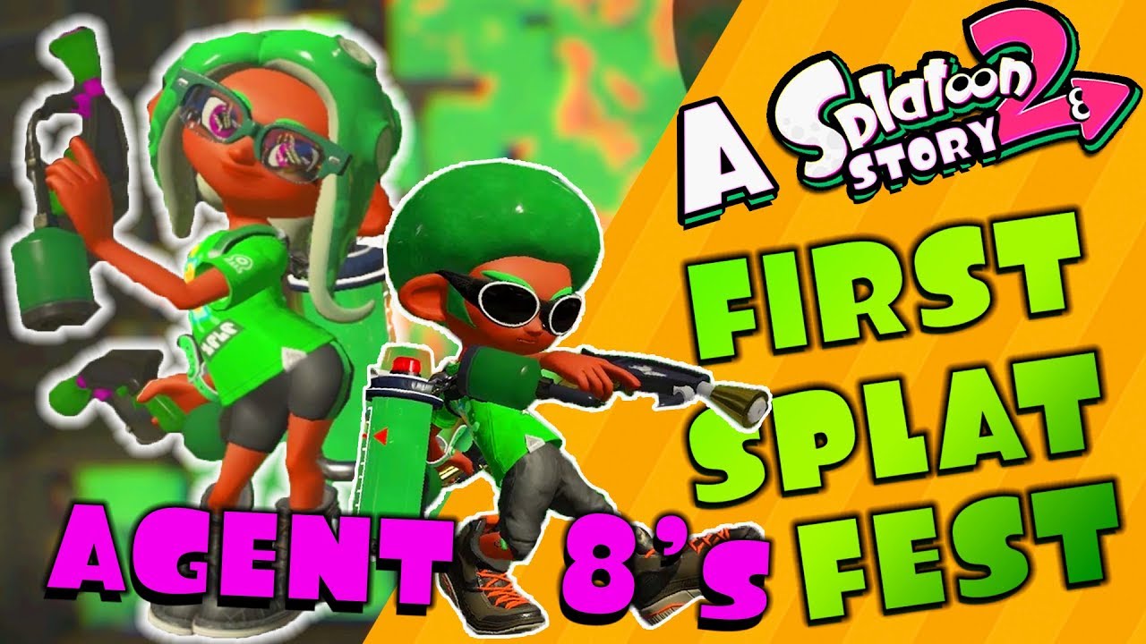 Agent 8's First Splatfest ft. Etce (A Splatoon 2 Machinima)