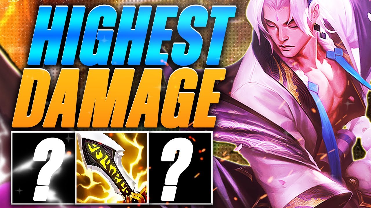 HIGHEST DAMAGE YONE BUILD IN LEAGUE