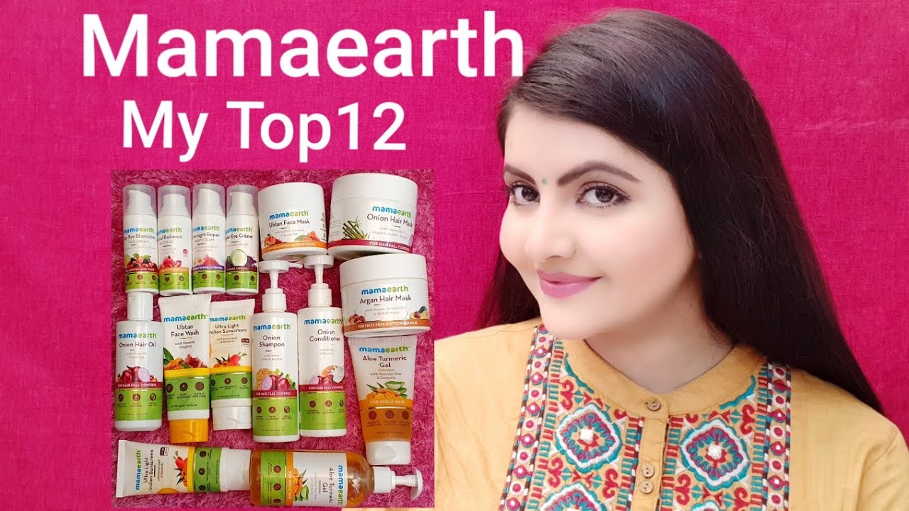 Mamaearth my top 12 products | RARA | skincare & haircare |