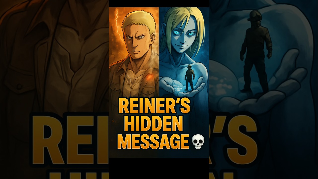 Reiner’s Hidden Message to Annie 😱 | Attack on Titan Foreshadowing You Missed!”